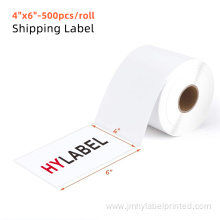 semi glossy label thermal transfer adhesive